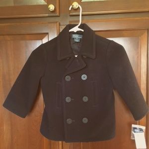 Ralph Lauren Polo wool pea coat 3T